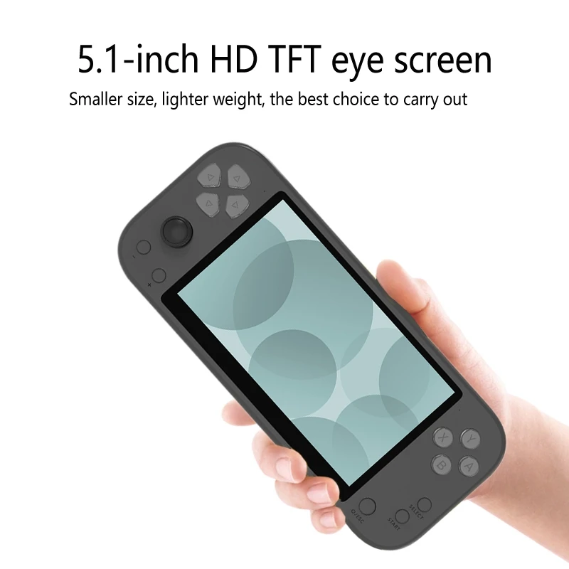 X20 LIFE 5.1-Inch Handheld Game Console, Retro Video Games Console for Kids, Supporting 2 Players and TV, 2500MAh 8GB
X20 LIFE 5.1-Inch Handheld Game Console, Retro Video Games Console for Kids, Supporting 2 Players and TV, 2500MAh 8GB