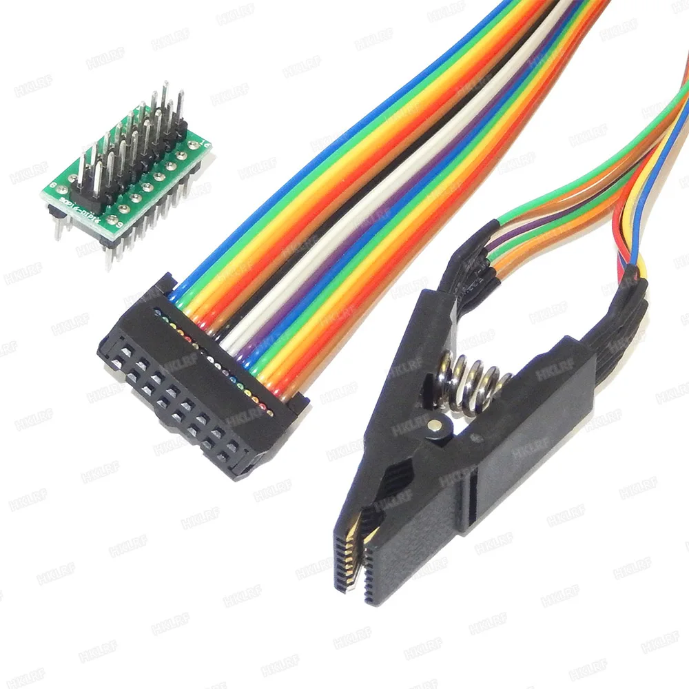 Фото Многофункциональный тестовый преобразователь SOIC16 SOP16 SOP8 в DIP8 разъем для RT809H RT809F