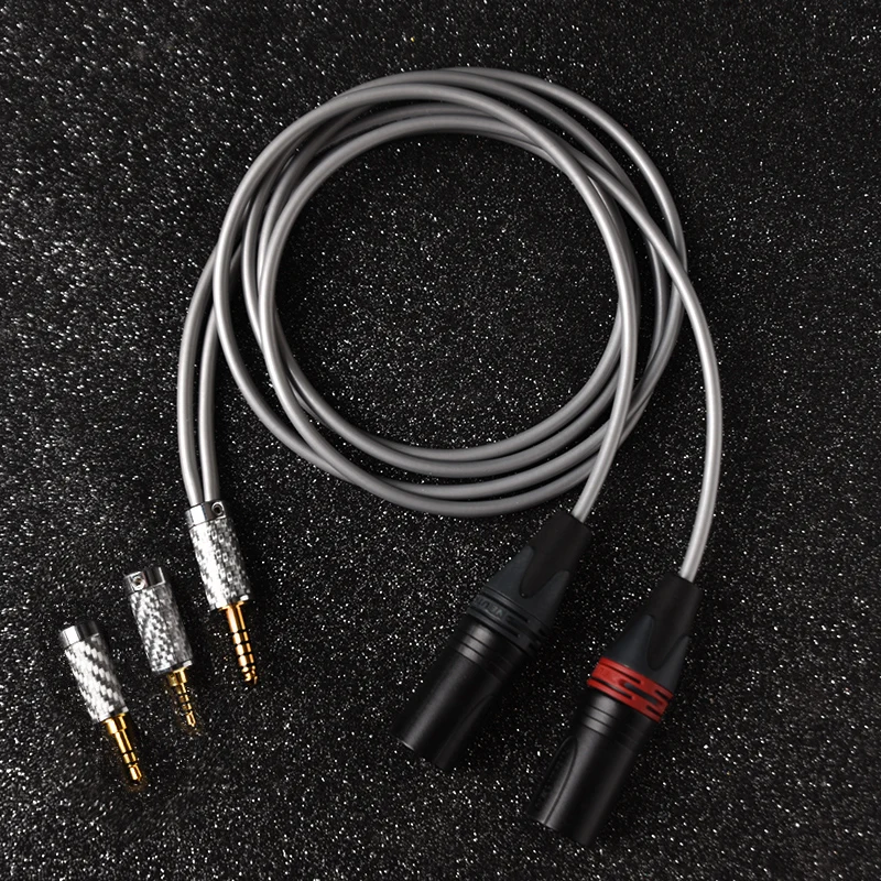 

4,4 3,5 2,5 мм штекер на двойной 3 pin xlr сбалансированный для zx300a nw wm1A hiby fiio lriver микрофоны динамики звуковые консоли усилитель
