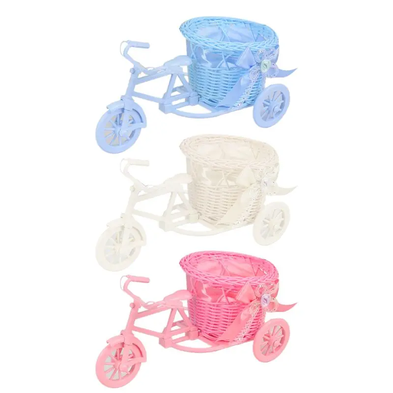 Hand-woven Artificial Flower Basket Rattan Tricycle Planter Bike Bicycle Outdoor Garden Patio Small Object Storage Decor
Hand-woven Artificial Flower Basket Rattan Tricycle Planter Bike Bicycle Outdoor Garden Patio Small Object Storage Decor