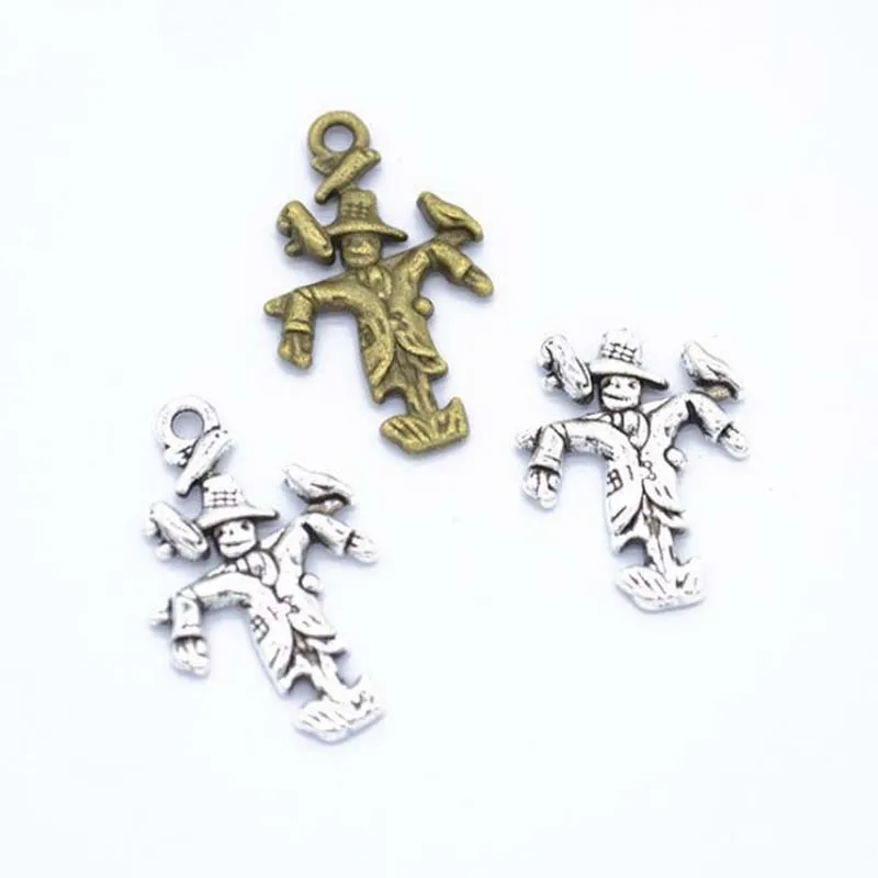 40 шт./лот, 24x15 мм, античное серебро/античная бронза, покрытые пугало, подвески, подвески для ожерелья, браслетов, ювелирных изделий
40 шт./лот, 24x15 мм, античное серебро/античная бронза, покрытые пугало, подвески, подвески для ожерелья, браслетов, ювелирных изделий