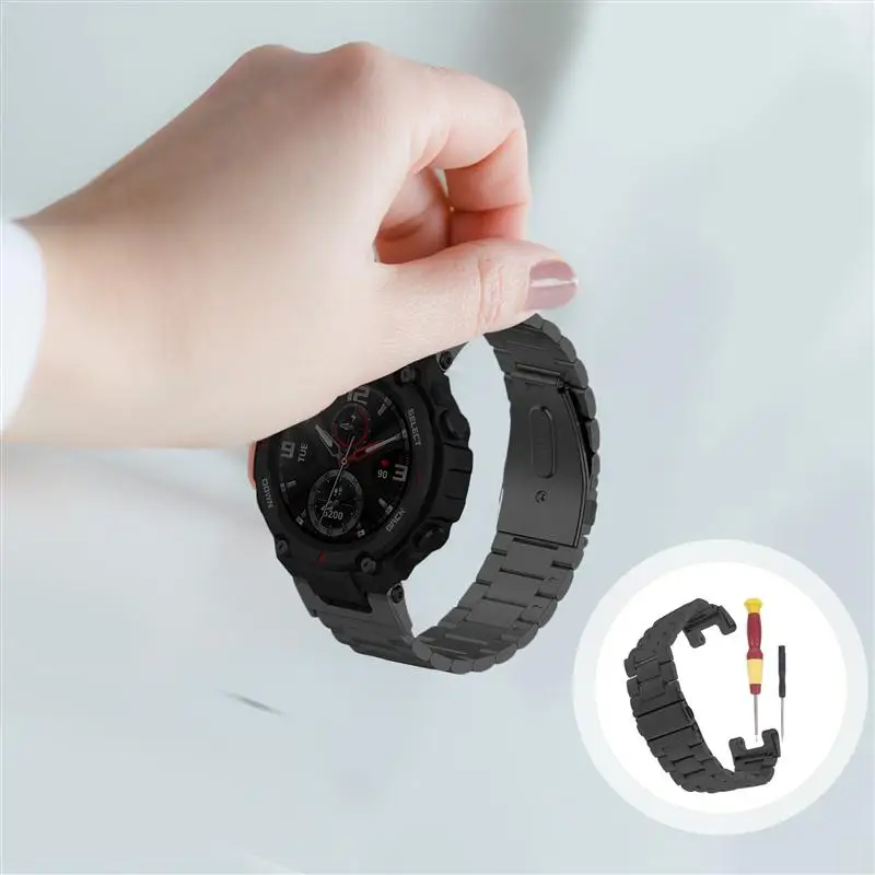 1 Pc Fashionable Watch Strap Smart Watch Wrist Band Compatible for Amazfit T-Rex
1 Pc Fashionable Watch Strap Smart Watch Wrist Band Compatible for Amazfit T-Rex