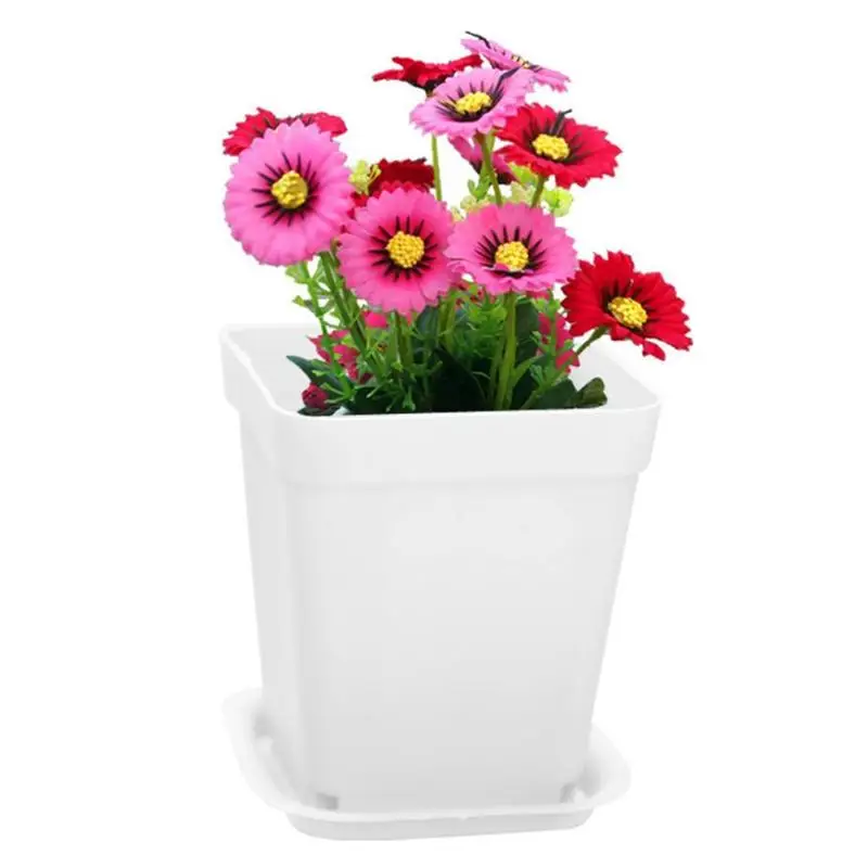 Mini Plastic Square White Flower Pot Home Office Potted Decorative Flower Pot Succulent Planting Flower Pot
Mini Plastic Square White Flower Pot Home Office Potted Decorative Flower Pot Succulent Planting Flower Pot