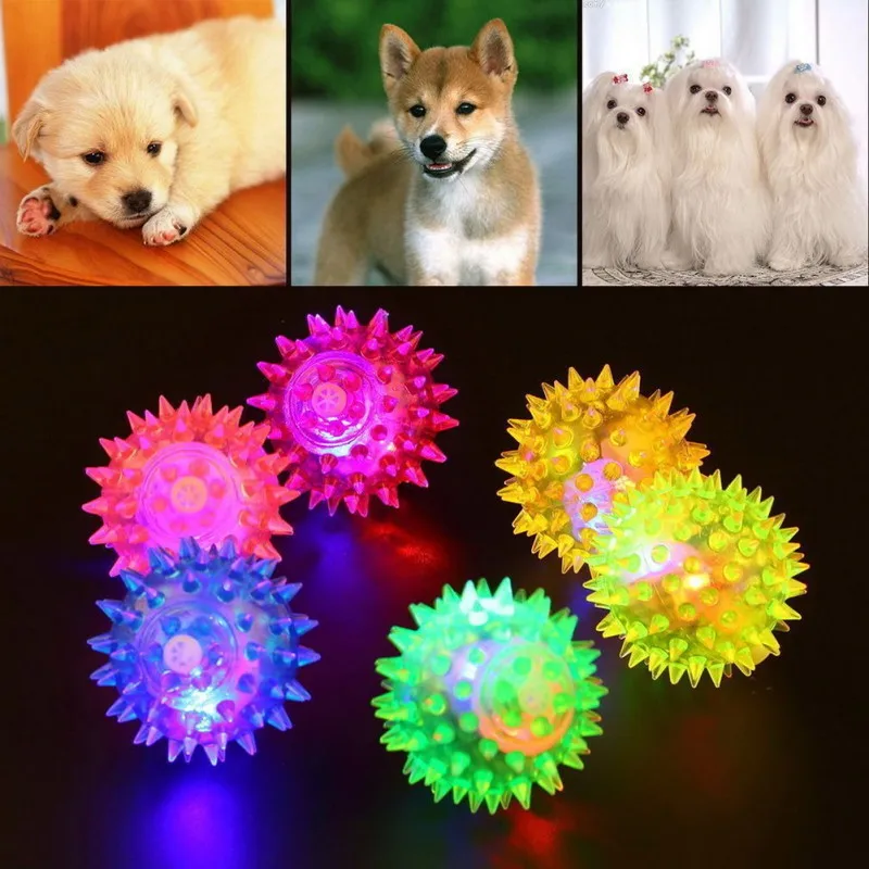 Dog Squeaky Toys Colorful Soft Rubber Luminous Pet Puppy Dog Chewing Playing Elastic Hedgehog Ball Toy Small Pet Supplies
Dog Squeaky Toys Colorful Soft Rubber Luminous Pet Puppy Dog Chewing Playing Elastic Hedgehog Ball Toy Small Pet Supplies