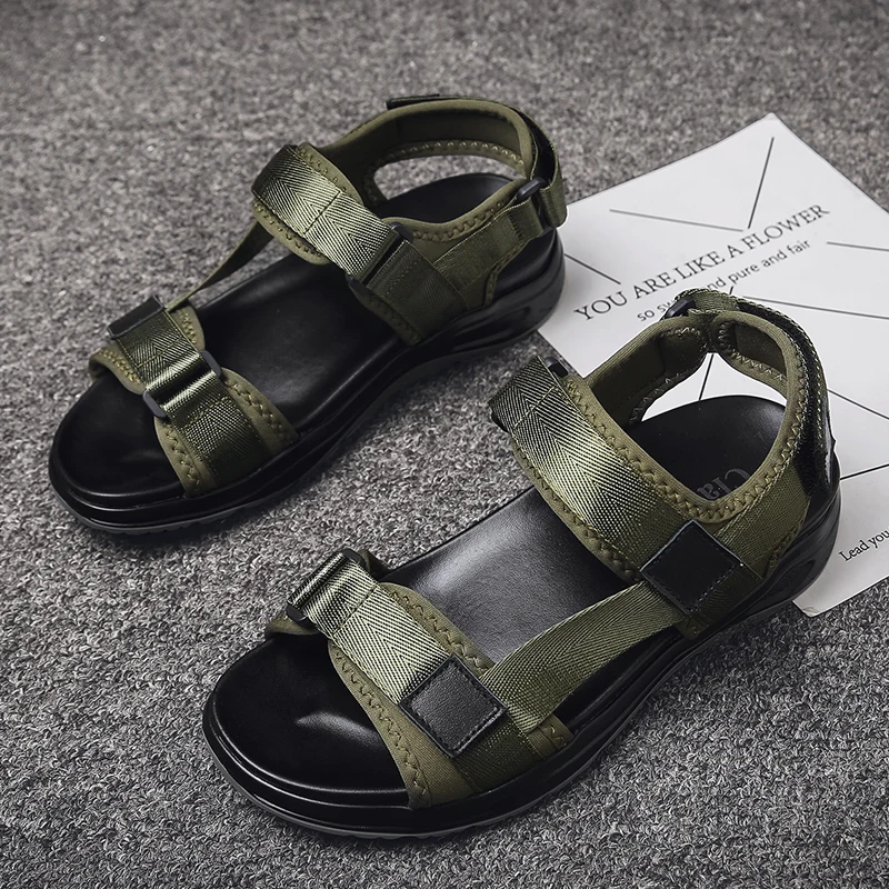 Sandalia Rasteira Summer Shoes Men Beach Sandals Sandalias De Verano Para Hombre Roman Sandali Da Uomo Transpirables
Sandalia Rasteira Summer Shoes Men Beach Sandals Sandalias De Verano Para Hombre Roman Sandali Da Uomo Transpirables