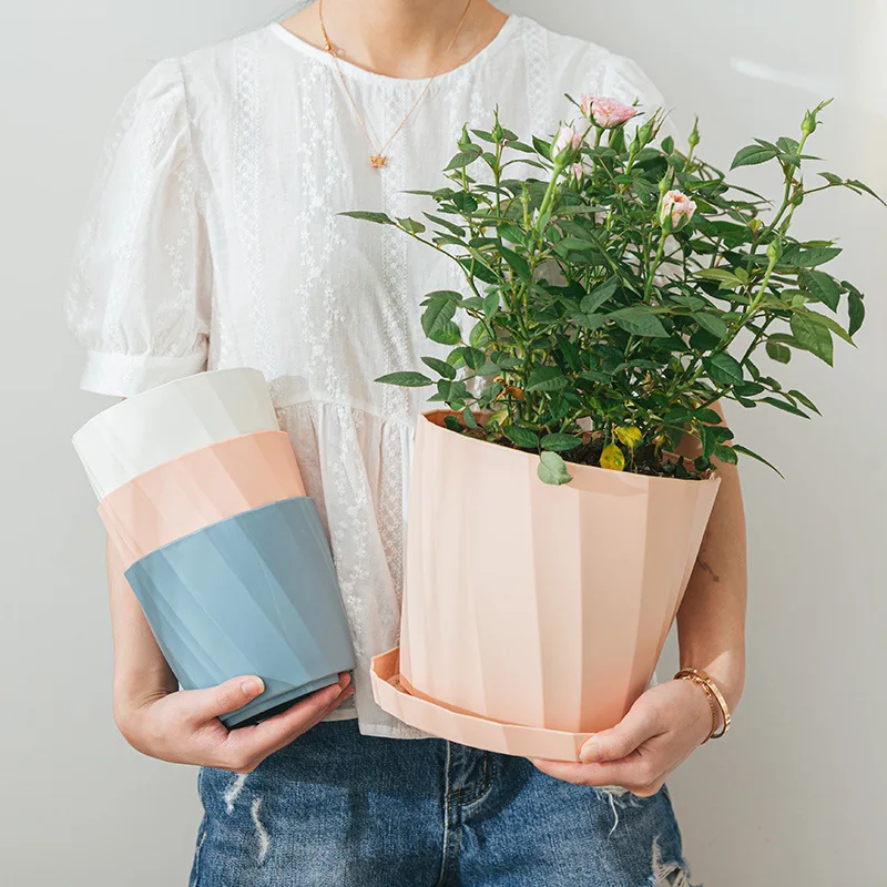 Plastic Minimalist Modern Flower Pot Desktop Home Garden Nordic Simple Flower Pots Planters Blumentopf Garden Decoration BI50FP
Plastic Minimalist Modern Flower Pot Desktop Home Garden Nordic Simple Flower Pots Planters Blumentopf Garden Decoration BI50FP