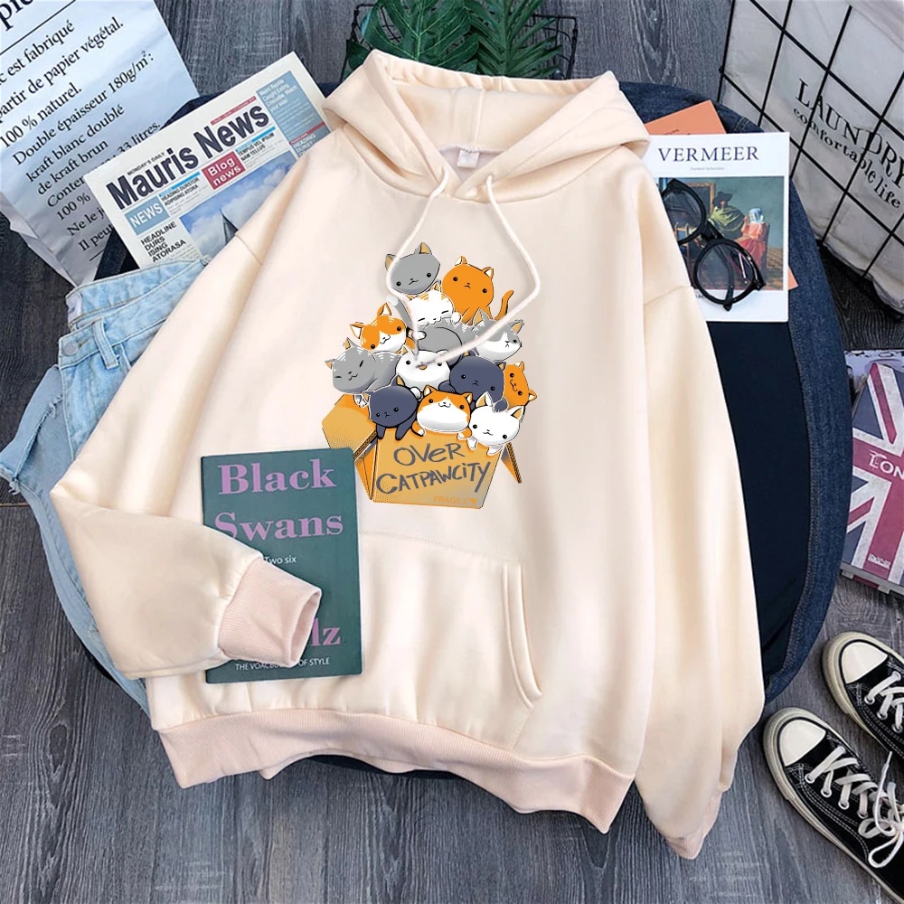 Many Cats Gathered In The Carton Print Mens Hoodies Loose Vintage Hoodies Vintage Looseclothes Comfortable Casual Womans Hoodie
Many Cats Gathered In The Carton Print Mens Hoodies Loose Vintage Hoodies Vintage Looseclothes Comfortable Casual Womans Hoodie