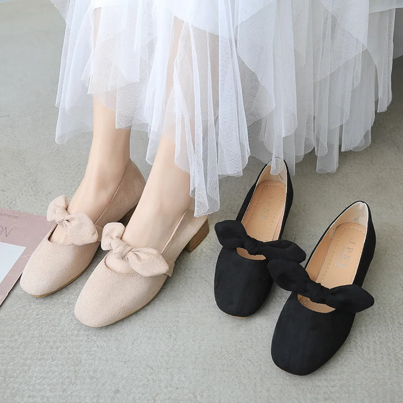 Casual Woman Shoe Female Footwear Slip-on Round Toe All-Match Bow-Knot Dress Retro Slip On Moccasin New Grandma On Heels
Casual Woman Shoe Female Footwear Slip-on Round Toe All-Match Bow-Knot Dress Retro Slip On Moccasin New Grandma On Heels