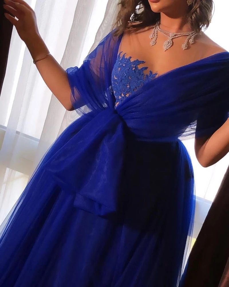 New Arrival Cap sleeve Dubai Arabic Evening dress Royal blue Formal dress Party robe de soiree Sexy evening dresses
New Arrival Cap sleeve Dubai Arabic Evening dress Royal blue Formal dress Party robe de soiree Sexy evening dresses