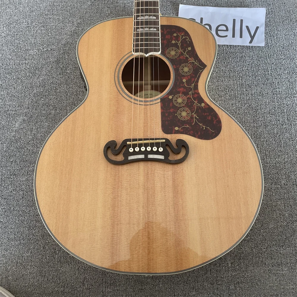 OEM acoustic guitar, Tiger Print Flame Maple back side, spruce top, log color guitar, free delivery
OEM acoustic guitar, Tiger Print Flame Maple back side, spruce top, log color guitar, free delivery