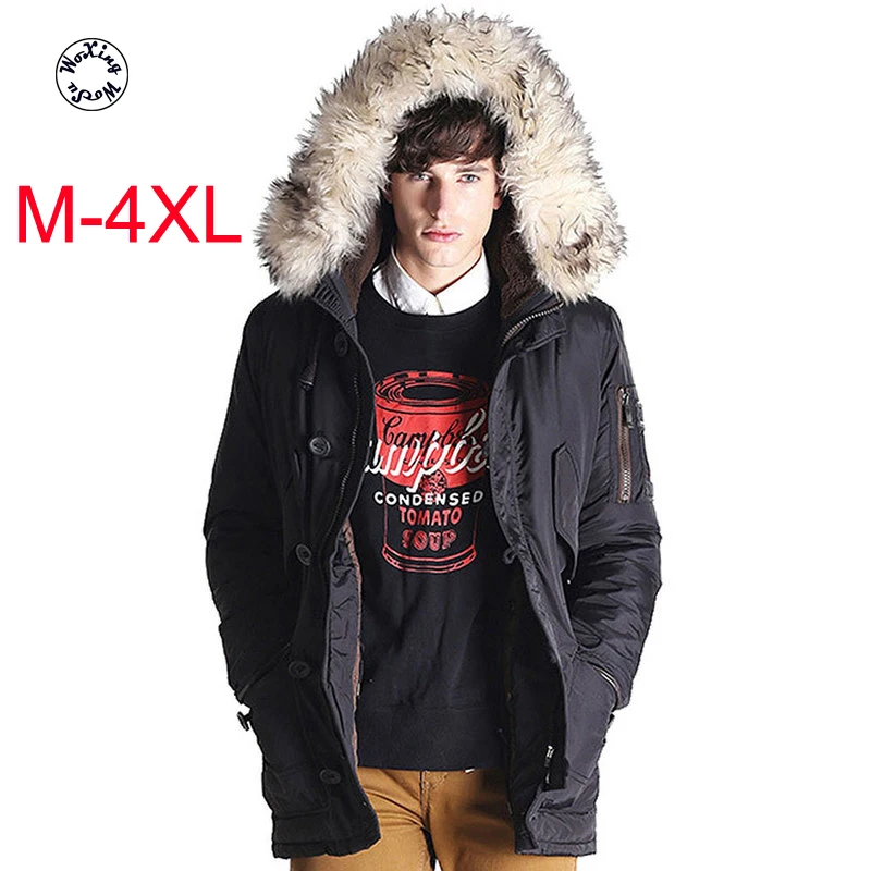 Men's warm down jacket European and American fashion thickened coat youth hooded wool collar down jacket
Men's warm down jacket European and American fashion thickened coat youth hooded wool collar down jacket