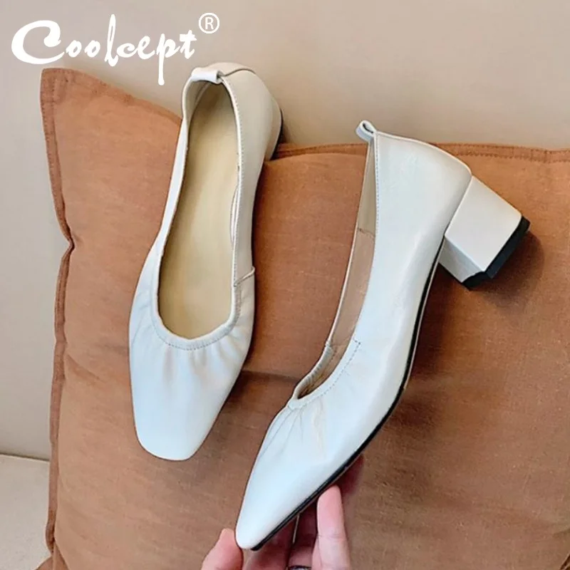 Новые женские туфли Coolcept из натуральной кожи на толстом каблуке, женские туфли на высоком каблуке, модная крутая женская обувь, весенняя обу...
Новые женские туфли Coolcept из натуральной кожи на толстом каблуке, женские туфли на высоком каблуке, модная крутая женская обувь, весенняя обу...