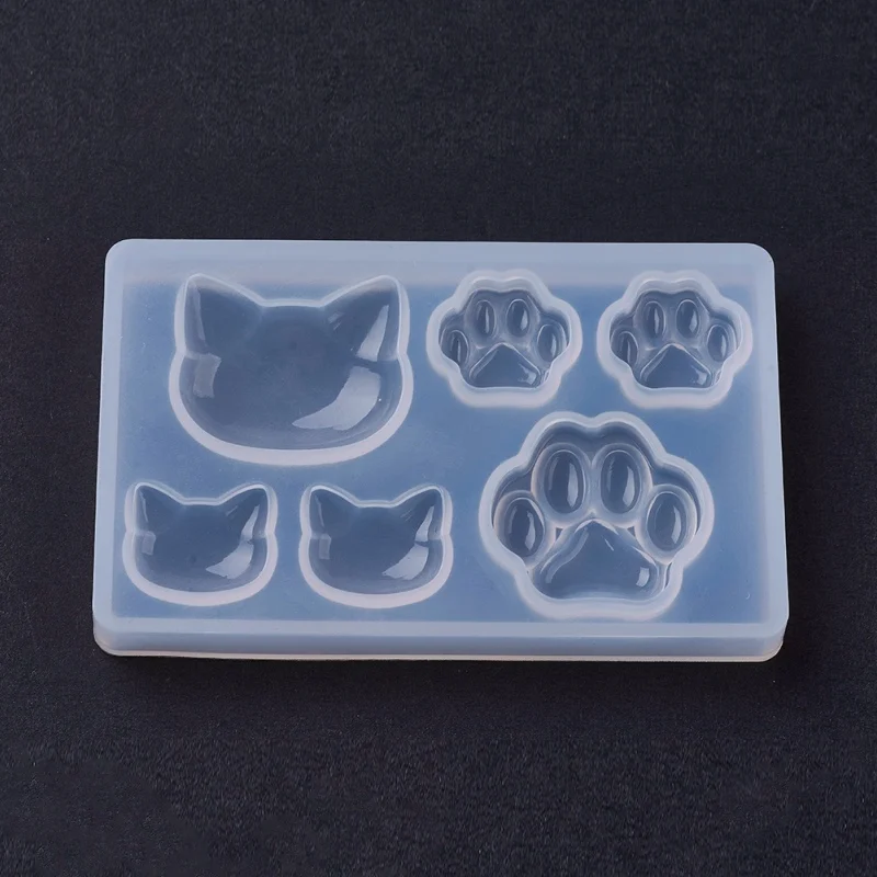 5pc Transparent Silicone Mold Mixed Shape Combination Epoxy Resin Mould for Pendant Craft DIY Making Jewelry Finding Accessories
5pc Transparent Silicone Mold Mixed Shape Combination Epoxy Resin Mould for Pendant Craft DIY Making Jewelry Finding Accessories