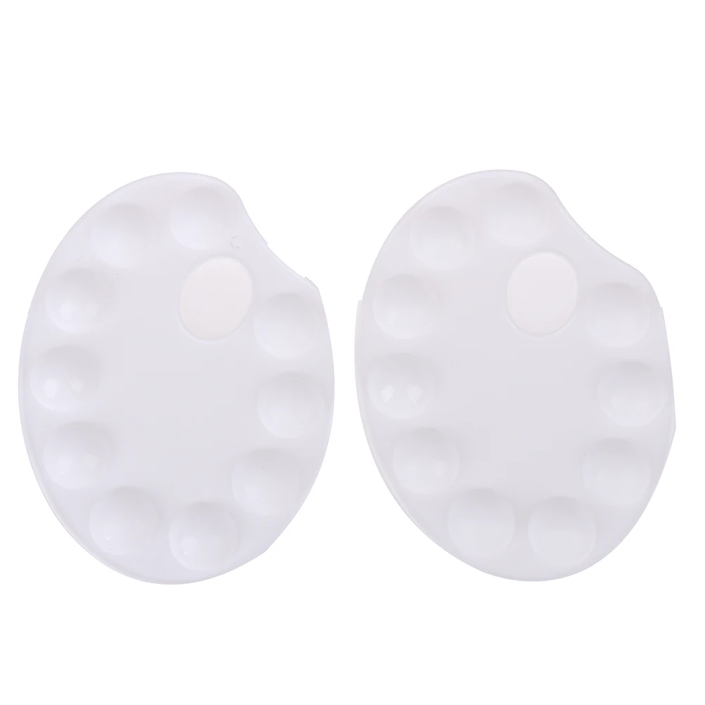 2Pcs White 10 Wells Palette Artist Children Students Art Craft Color Mixing Tray Portable Painting Palette
2Pcs White 10 Wells Palette Artist Children Students Art Craft Color Mixing Tray Portable Painting Palette