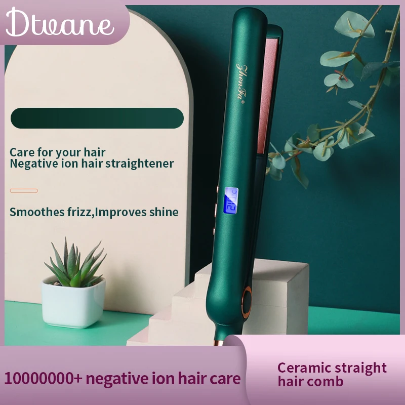 Ten Million Negative Ion Hair Straightener Curler Fast Heating Roll Straight Hair Splint Professional One-hand Use Styling Tool
Ten Million Negative Ion Hair Straightener Curler Fast Heating Roll Straight Hair Splint Professional One-hand Use Styling Tool