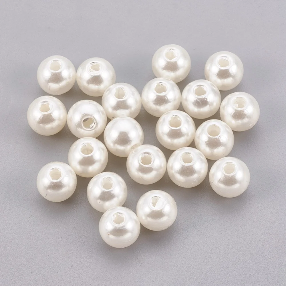 500g ABS Plastic Imitation Pearl Beads Round Old Lace 11~12mm Hole: 2.3mm about 500PCS s/500g
500g ABS Plastic Imitation Pearl Beads Round Old Lace 11~12mm Hole: 2.3mm about 500PCS s/500g