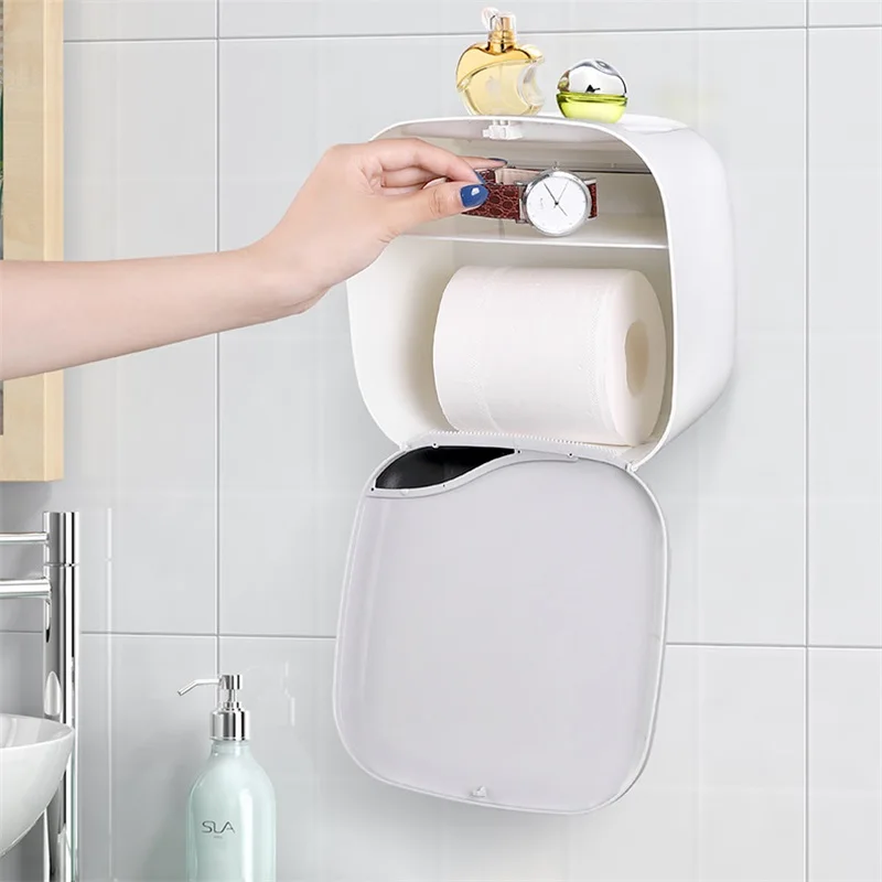 Household Non Punching Creative Toilet Paper Box Toilet Paper Towel Toilet Paper Rack Toilet Waterproof Paper Roll Paper Tube
Household Non Punching Creative Toilet Paper Box Toilet Paper Towel Toilet Paper Rack Toilet Waterproof Paper Roll Paper Tube