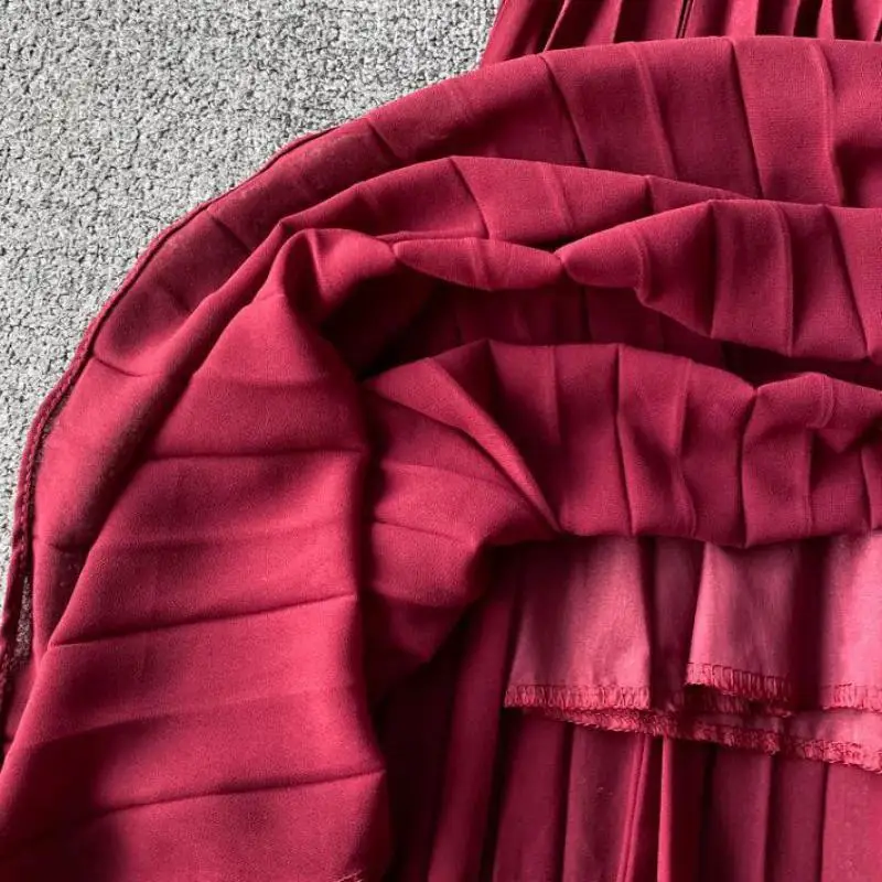 Spring Autumn Vestidos Collect Waist Stand Collar Pure Color Comfort Dress Women Elegant Dresses Lantern Sleeve Fashion Outwear
Spring Autumn Vestidos Collect Waist Stand Collar Pure Color Comfort Dress Women Elegant Dresses Lantern Sleeve Fashion Outwear
