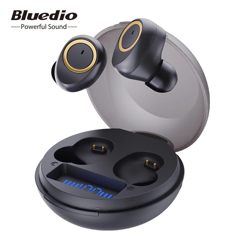 Bluedio D3 wireless earphone bluetooth portable tws earbuds touch control BT 5.1 in ear headset charging case battery display
Bluedio D3 wireless earphone bluetooth portable tws earbuds touch control BT 5.1 in ear headset charging case battery display