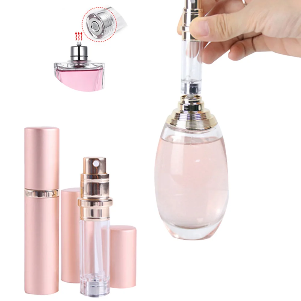 5ml Refillable Mini Perfume Spray Bottle Aluminum Spray Atomizer Portable Travel Cosmetic Container Perfume Bottle
5ml Refillable Mini Perfume Spray Bottle Aluminum Spray Atomizer Portable Travel Cosmetic Container Perfume Bottle
