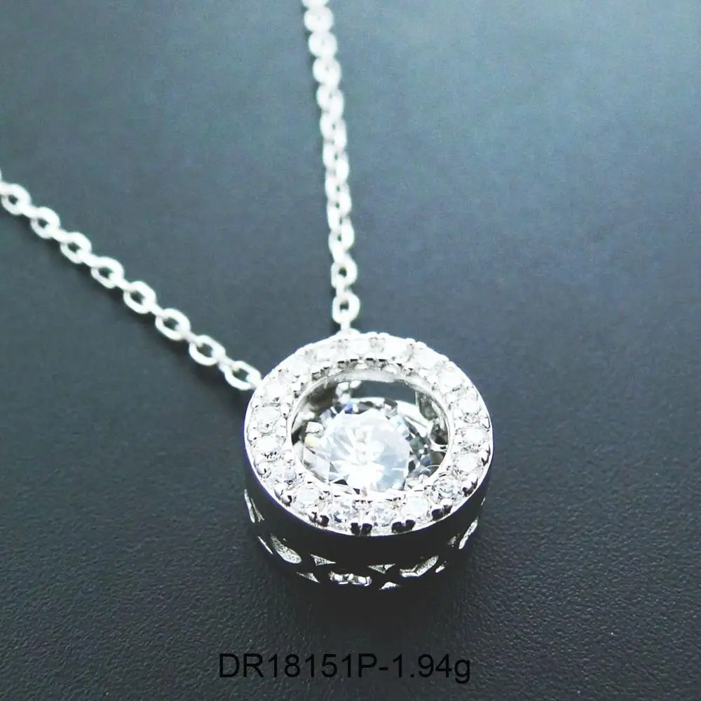 Hot Selling 925 Sterling Silver Moving Jewelry Dancing Diamond Moving CZ Pendant Necklace For Gift
Hot Selling 925 Sterling Silver Moving Jewelry Dancing Diamond Moving CZ Pendant Necklace For Gift