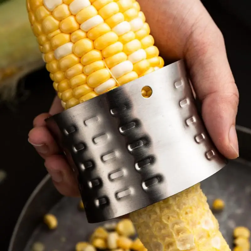 Stainless Corn Stripper Corn Peeler Stainless Steel Corn Cutter Peeler Corn Stripper Corn Stripping Tool Kitchen Vegetable Fruit
Stainless Corn Stripper Corn Peeler Stainless Steel Corn Cutter Peeler Corn Stripper Corn Stripping Tool Kitchen Vegetable Fruit