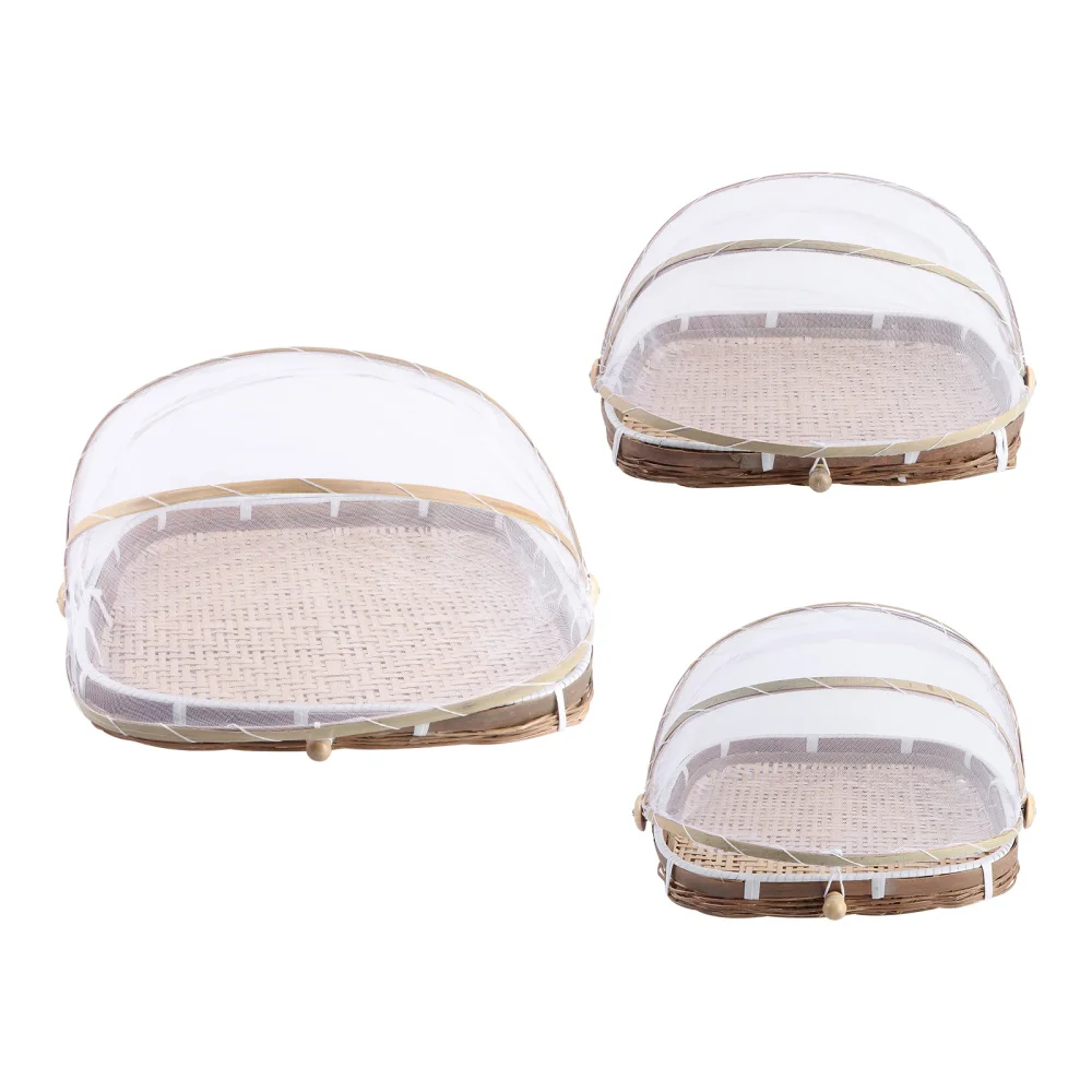 3PCS Hole Bamboo Woven Basket Household Steamed Bread Basket Dustpan Woven Sieve
3PCS Hole Bamboo Woven Basket Household Steamed Bread Basket Dustpan Woven Sieve