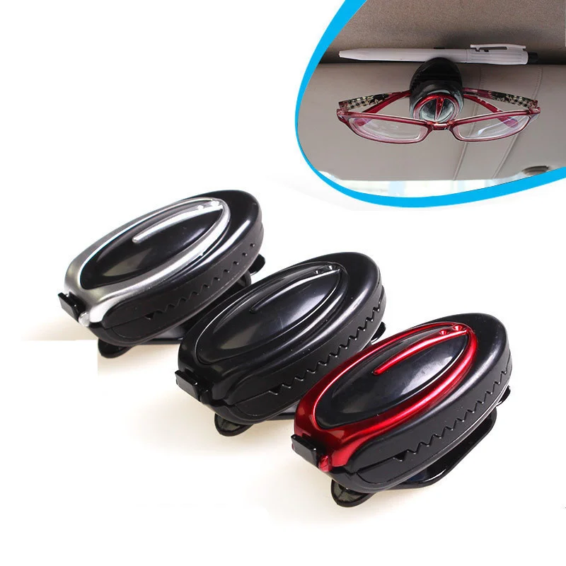 New Design Car Glasses Clips 3 Colors Vehicle Ticket Card Clamp Fashion Automobiles Sun Visor Sunglasses Fastener Clip Supplies
New Design Car Glasses Clips 3 Colors Vehicle Ticket Card Clamp Fashion Automobiles Sun Visor Sunglasses Fastener Clip Supplies