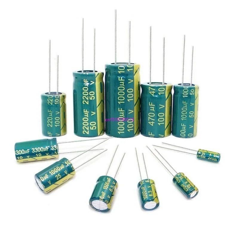 High Frequency 6.3V 10V 16V 25V 35V 50V 400V 450V 22UF 47UF 100UF 220UF 330UF 470UF 680UF 1000UF 1500UF 2200UF 3300UF
High Frequency 6.3V 10V 16V 25V 35V 50V 400V 450V 22UF 47UF 100UF 220UF 330UF 470UF 680UF 1000UF 1500UF 2200UF 3300UF