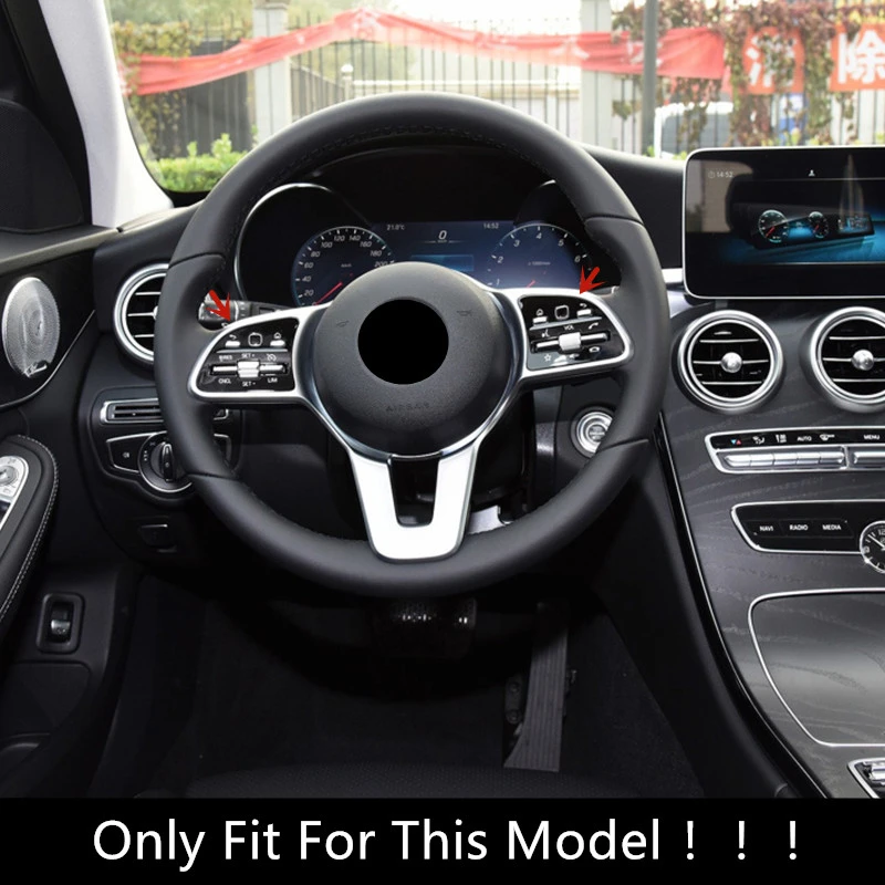 For Mercedes-Benz W177 W205 W213 W247 W167 ABS steering wheel button frame decoration cover trim strip car interior
For Mercedes-Benz W177 W205 W213 W247 W167 ABS steering wheel button frame decoration cover trim strip car interior