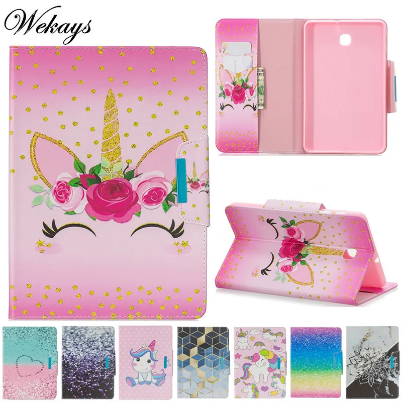 Wekays For Samsung Tab A 8 2018 T387 Cartoon Unicorn Leather Case For Coque Samsung Galaxy Tab A 8.0" 2018 SM-T387 Cover Cases
Wekays For Samsung Tab A 8 2018 T387 Cartoon Unicorn Leather Case For Coque Samsung Galaxy Tab A 8.0" 2018 SM-T387 Cover Cases