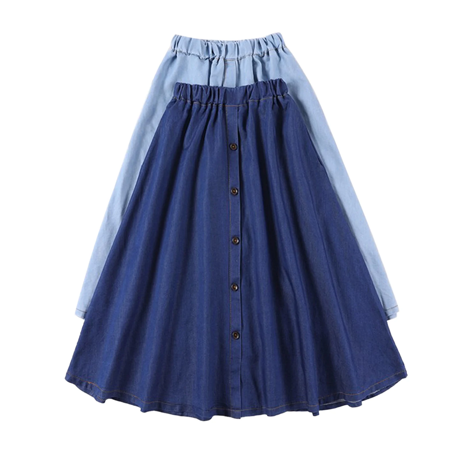 Ladies Denim Loose Skirts Plus Size Fat Girl Denim Elastic Waist Student Thin Skirts
Ladies Denim Loose Skirts Plus Size Fat Girl Denim Elastic Waist Student Thin Skirts