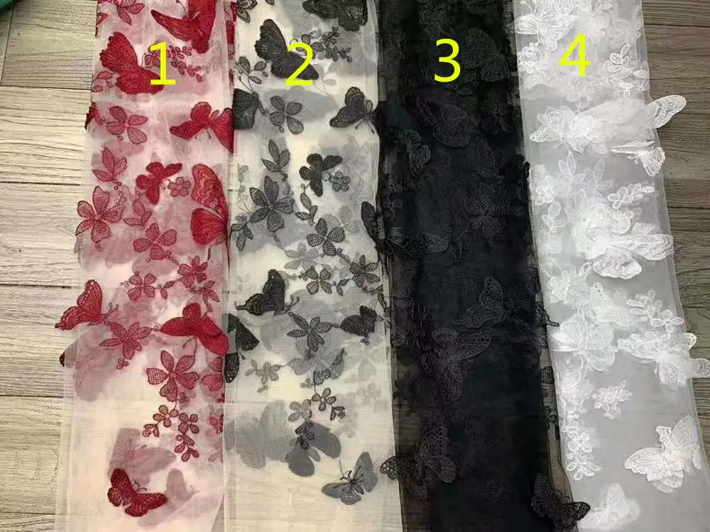 Latest Nigerian Lace Fabric High Quality PWD2032009 Off White Corded 3d Butterfly Tulle Embroidery French Bridal Dress Fabric
Latest Nigerian Lace Fabric High Quality PWD2032009 Off White Corded 3d Butterfly Tulle Embroidery French Bridal Dress Fabric