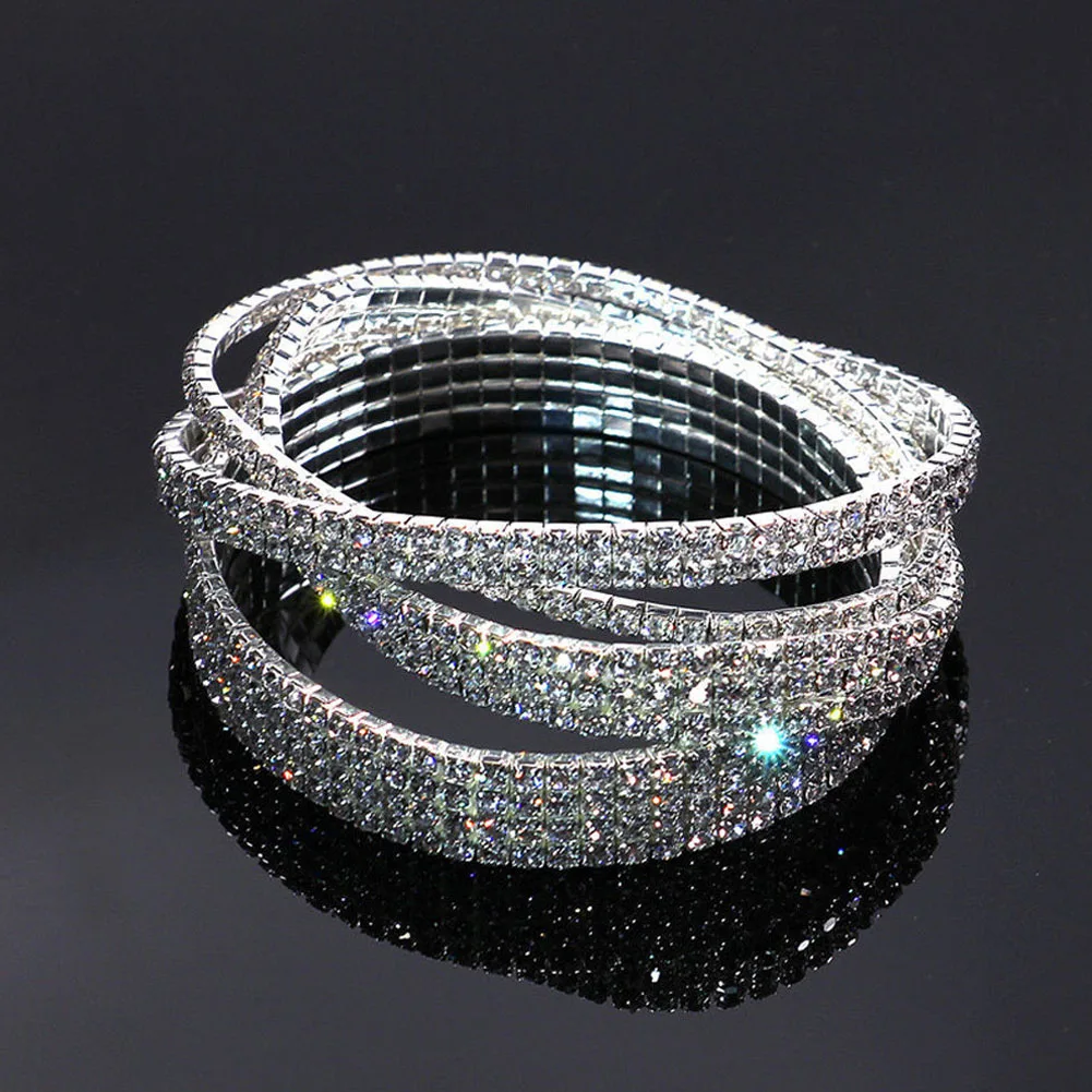 Shining Crystal Rhinestone Elastic Anklets for Women Ankle Bracelet on the Leg Bracelet Layered Anklet Foot Jewelry enkelbandje
Shining Crystal Rhinestone Elastic Anklets for Women Ankle Bracelet on the Leg Bracelet Layered Anklet Foot Jewelry enkelbandje