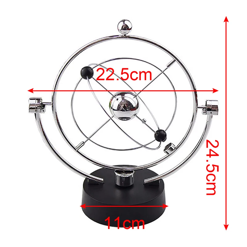 Newtons Cradle Dynamic Balancing Instrument Physics Science Fun Desk Ornament Educational Teaching Science Toys
Newtons Cradle Dynamic Balancing Instrument Physics Science Fun Desk Ornament Educational Teaching Science Toys