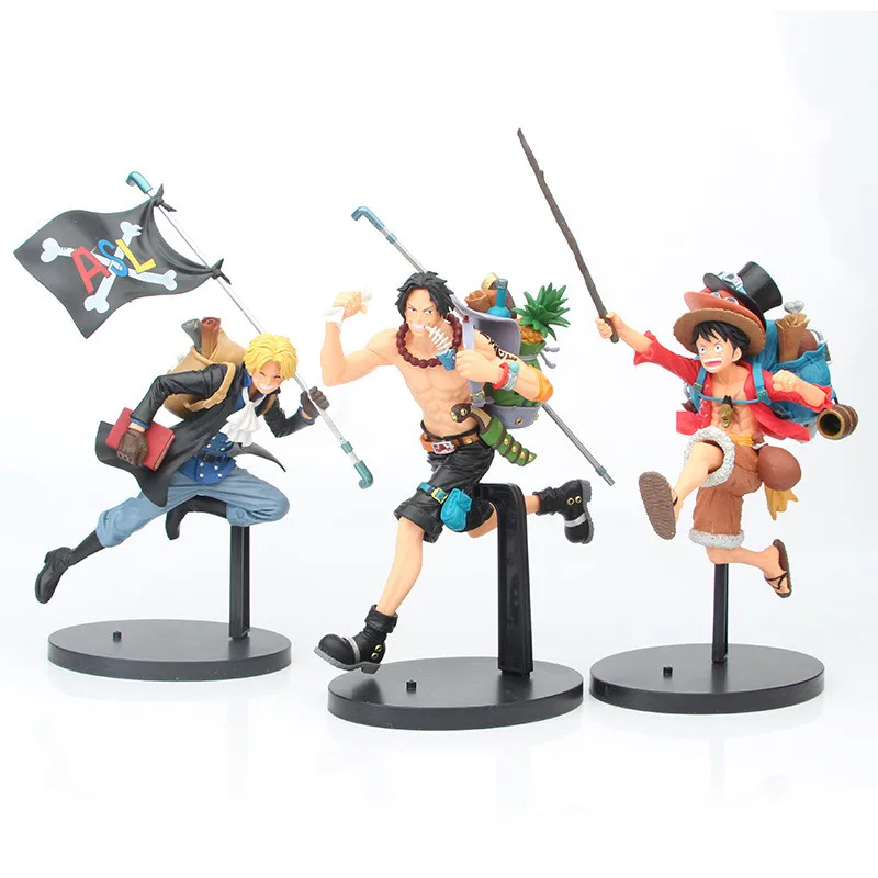 Bandai One Piece 3 Pieces Luffy Ace Running Knapsack Modelling Anime Een Stuk Classic Peripherals Model Ornaments Best Sellers 
Bandai One Piece 3 Pieces Luffy Ace Running Knapsack Modelling Anime Een Stuk Classic Peripherals Model Ornaments Best Sellers