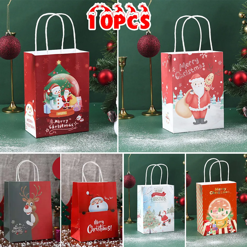 10PCS Christmas Bag 15 X 8 X 21cm Wrapping Paper Retail Bag Present Christmas Favor Supplies 2021 New
10PCS Christmas Bag 15 X 8 X 21cm Wrapping Paper Retail Bag Present Christmas Favor Supplies 2021 New