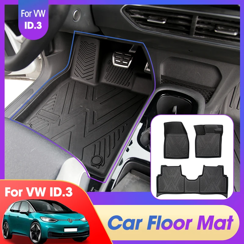 Автомобильные коврики для VW ID.3 2021, 3 шт., водонепроницаемые Нескользящие модифицированные автомобильные коврики из ТПЭ для ног, аксессуары д...
Автомобильные коврики для VW ID.3 2021, 3 шт., водонепроницаемые Нескользящие модифицированные автомобильные коврики из ТПЭ для ног, аксессуары д...