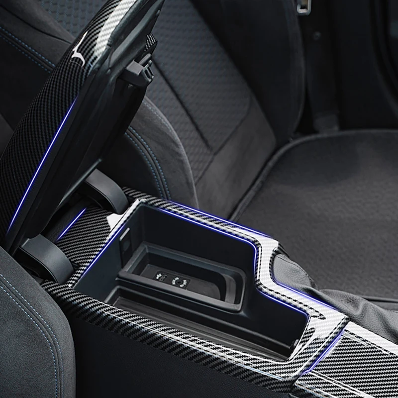 2Pcs Car Carbon Fiber Center Armrest Box Protective Frame Cover Trim For-BMW 3 Series F30 F35 2013-2019
2Pcs Car Carbon Fiber Center Armrest Box Protective Frame Cover Trim For-BMW 3 Series F30 F35 2013-2019