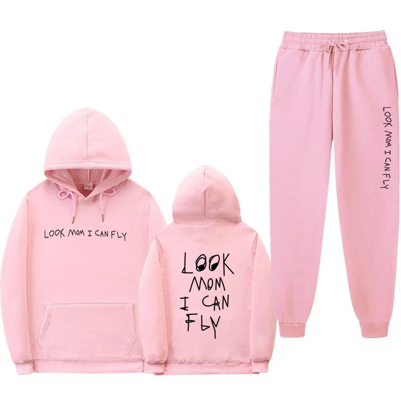 Travis Scott hoodie ASTROWORLD look mom I can fly HOODIES Letters HOODIE Streetwear + Pants Men's Pullover Sweatshirt tracksuit
Travis Scott hoodie ASTROWORLD look mom I can fly HOODIES Letters HOODIE Streetwear + Pants Men's Pullover Sweatshirt tracksuit