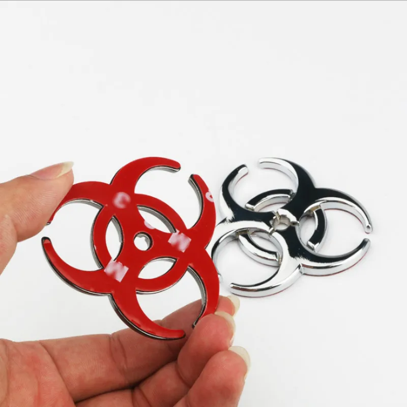 3D Metal Biohazard Crisis Car Exterior Sticker Umbrella Door Emblem Rear Side Front Badge Motorcycle Cartoon Decoration
3D Metal Biohazard Crisis Car Exterior Sticker Umbrella Door Emblem Rear Side Front Badge Motorcycle Cartoon Decoration