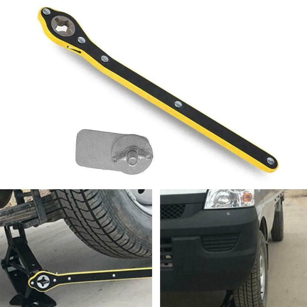 Labor-saving Jack Ratchet Wrench Scissor Jack Garage Tire Wheel Wrench Handle Automotive Jack Ratchet Wrench
Labor-saving Jack Ratchet Wrench Scissor Jack Garage Tire Wheel Wrench Handle Automotive Jack Ratchet Wrench