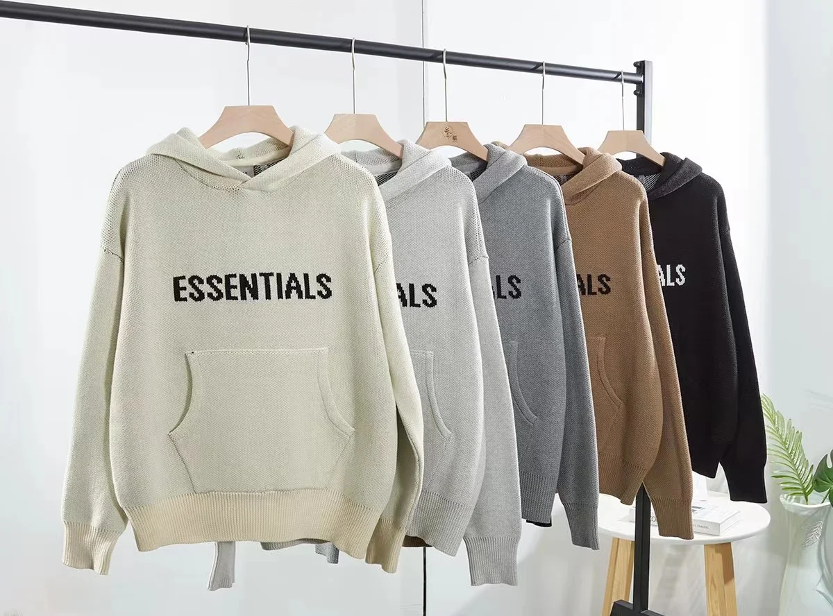 Базовый вязаный пуловер Kanye West свитер с капюшоном для мужчин и женщин трендовая уличная одежда Повседневные вязаные толстовки большого раз... 
Базовый вязаный пуловер Kanye West свитер с капюшоном для мужчин и женщин трендовая уличная одежда Повседневные вязаные толстовки большого раз...