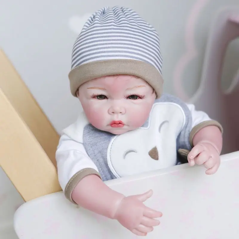 55cm Realistic Doll Soft Body Vinyl Toddler Babies Lifelike Boy Toy Christmas 54DA
55cm Realistic Doll Soft Body Vinyl Toddler Babies Lifelike Boy Toy Christmas 54DA