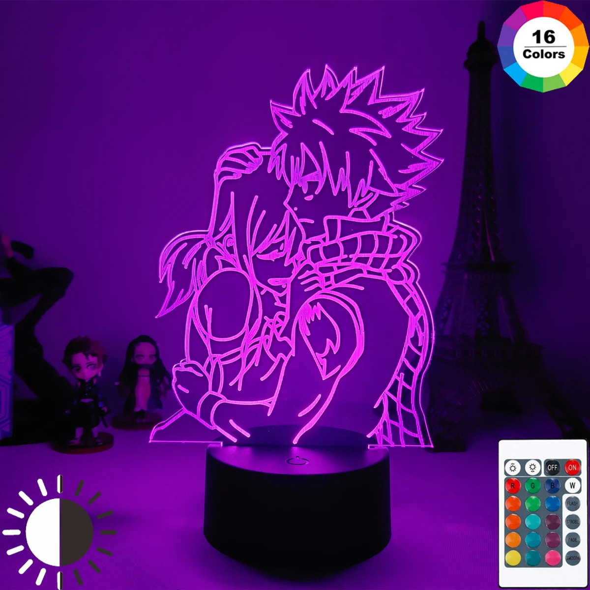 Anime Fairy Tail Natsu Dragneel and Erza Scarlet Hug Night Light Touch Sensor Nightlight for Child Room Decor Table Led 3d Lamp
Anime Fairy Tail Natsu Dragneel and Erza Scarlet Hug Night Light Touch Sensor Nightlight for Child Room Decor Table Led 3d Lamp
