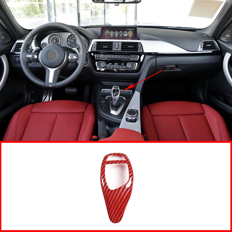 RedCarbon Fiber ABS Car Gear Shift Panel Frame Gear Knob Cover Head Trim For BMW F20 F30 F31 F34 X5 F15 X6 F16 X3 F25 X4 F26 F10
RedCarbon Fiber ABS Car Gear Shift Panel Frame Gear Knob Cover Head Trim For BMW F20 F30 F31 F34 X5 F15 X6 F16 X3 F25 X4 F26 F10