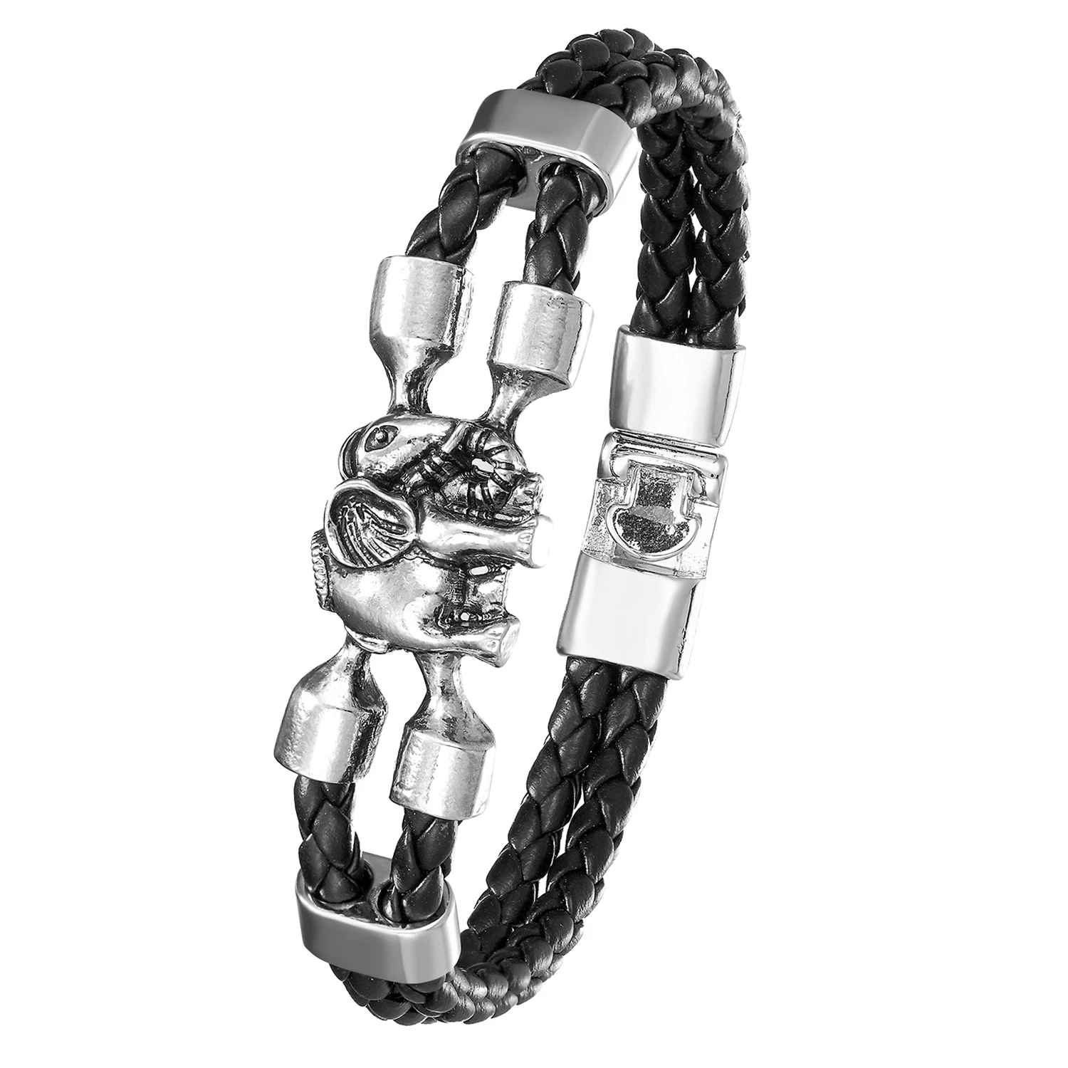 Vintage Elephant Bracelets and Bangles Fashionable Multi-Layer Leather Bracelets 2020 Men's and Women's Wrapping Women's Punk Je
Vintage Elephant Bracelets and Bangles Fashionable Multi-Layer Leather Bracelets 2020 Men's and Women's Wrapping Women's Punk Je