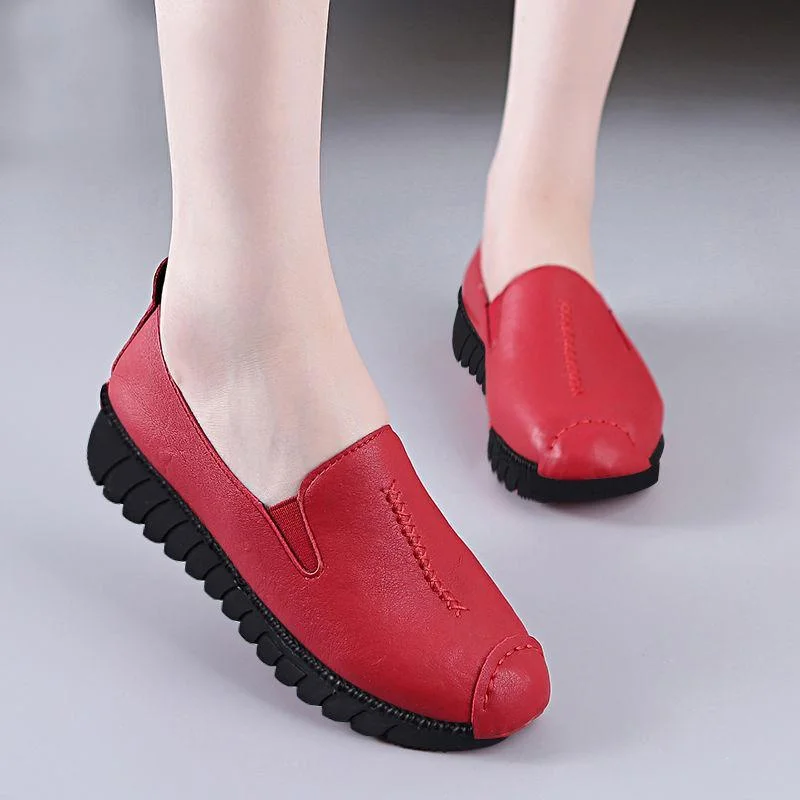 Туфли для мам на мягкой подошве, удобные дышащие универсальные лоферы, без застежки, плоская подошва, для беременных женщин 
Туфли для мам на мягкой подошве, удобные дышащие универсальные лоферы, без застежки, плоская подошва, для беременных женщин