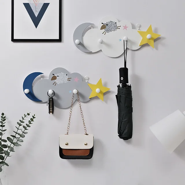 Creative Wooden Hooks Children's Room Door Hooks Porch Bedroom Room Coat Rack Multifunctional Decorative Wall Hook
Creative Wooden Hooks Children's Room Door Hooks Porch Bedroom Room Coat Rack Multifunctional Decorative Wall Hook