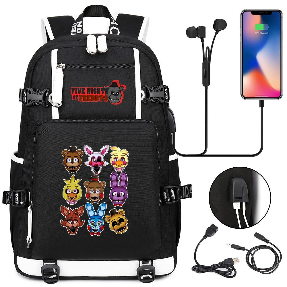 Hot Game Bidybab Foxy Freddy Backpack Shoulder Bags Cosplay Anime Laptop Knapsack Packsack Travel Study School Bags
Hot Game Bidybab Foxy Freddy Backpack Shoulder Bags Cosplay Anime Laptop Knapsack Packsack Travel Study School Bags